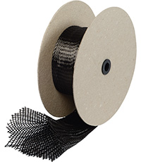 Carbon fibrebraided sleeve Bild