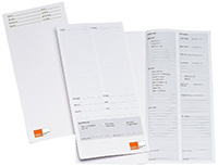 ARU® Fußabdruckpapier Bild