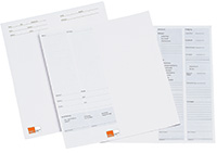ARU® Fußabdruckpapier 